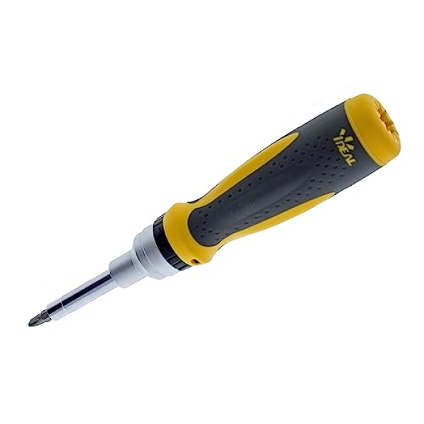 IDEAL Electrical 35-688 21-in-1 Twist-A-Nut Ratcheting Multi-Bit Screwdriver