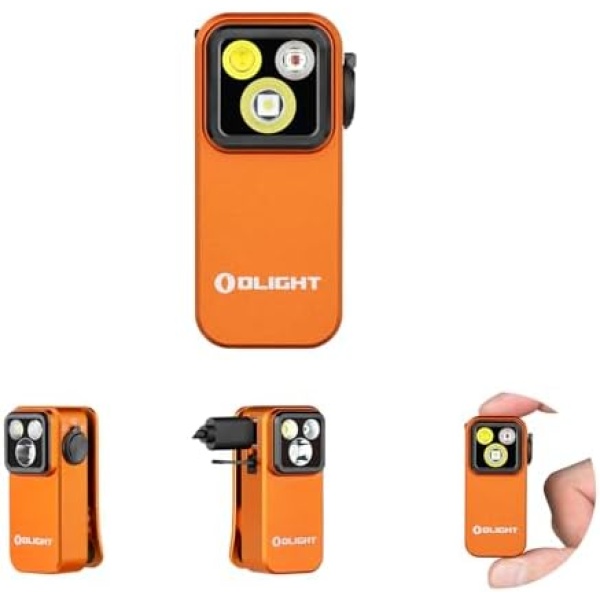 OLIGHT Oclip Pro EDC Flashlight Clip-on Light, Rechargeable 500 Lumens with