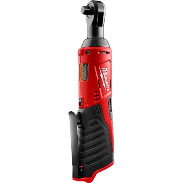 Milwaukee 2457-20 M12 Cordless 3/8" Sub-Compact 35 ft-Lbs 250 RPM Ratchet
