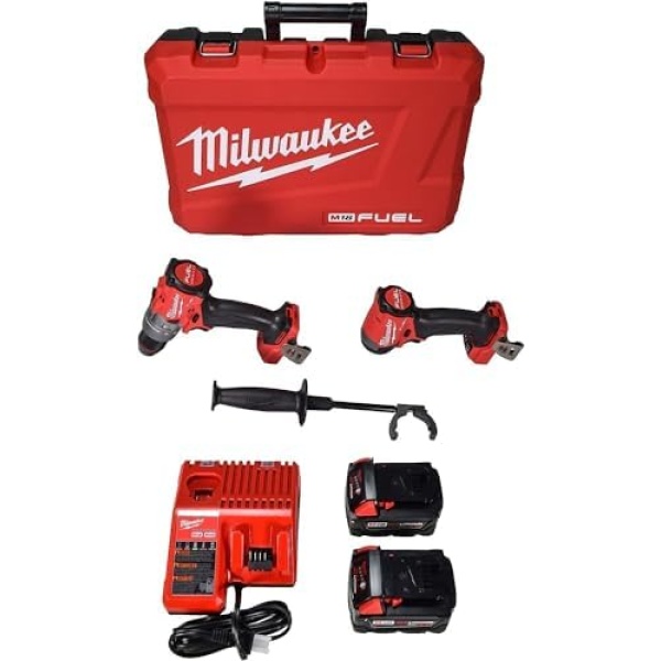 Milwaukee 3697-22 18V Lithium-Ion Brushless Cordless Hammer Drill and Impact